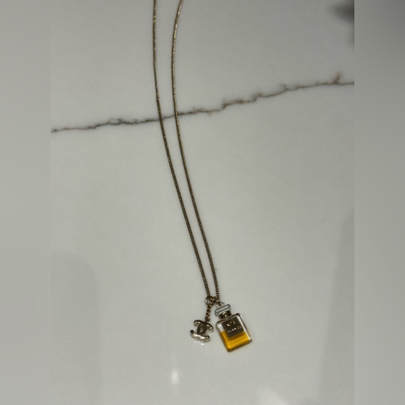 Chanel Perfume Bottle Necklace - Picture 2 of 7